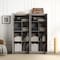 Manhattan Comfort Hopkins Storage Closet 2.0 in Grey - Set of 2 2-2GLF-GY - alternate 3